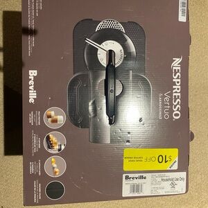Breville Nespresso Vertuo Aeroccino3 Coffee Machine